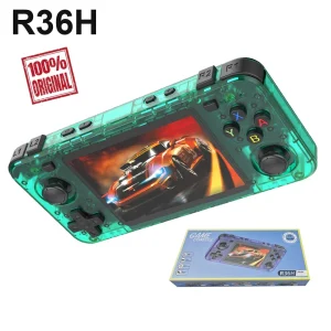 BOYHOM R36H Dual-RAM & Genuine Linux ARKOS Retro Handheld Classic Game Consoles 3.5 inch IPS Screen Portable Video Player - Thumbnail Image 5