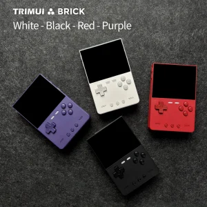 TRIMUI BRICK Handheld Game Console 3.2'' IPS Screen Linux System Trimui UI Metal Back Panel Key LED Lighting Free Keycap Gifts - Thumbnail Image 6