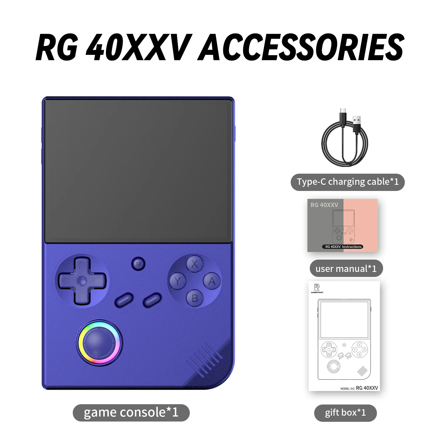 ANBERNIC RG40XXV & RG35XX Plus Retro Handheld Game Console 640*480 IPS Screen Linux 64-bit 5000Games Support WIFI,Bluetooth,HDMI - Image 13
