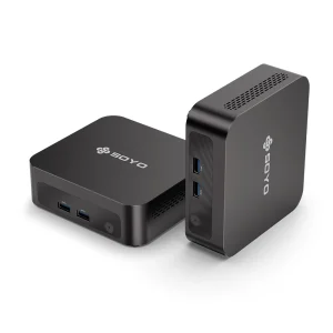 SOYO Mini PC Y5 PLUS Intel I7 4th Gen 8GB RAM 128GB ROM Y5 Air I5 4th GenWindows 11 Pro WiFi BT4.2 Office Desktop Computer HDMI*2 RJ45*1 USB3.0*4 3.3GHZ 4K 60fps UHD Graphics 5000 HDMI VGA Dual Display Silent Cooling VESA Mount - Thumbnail Image 8