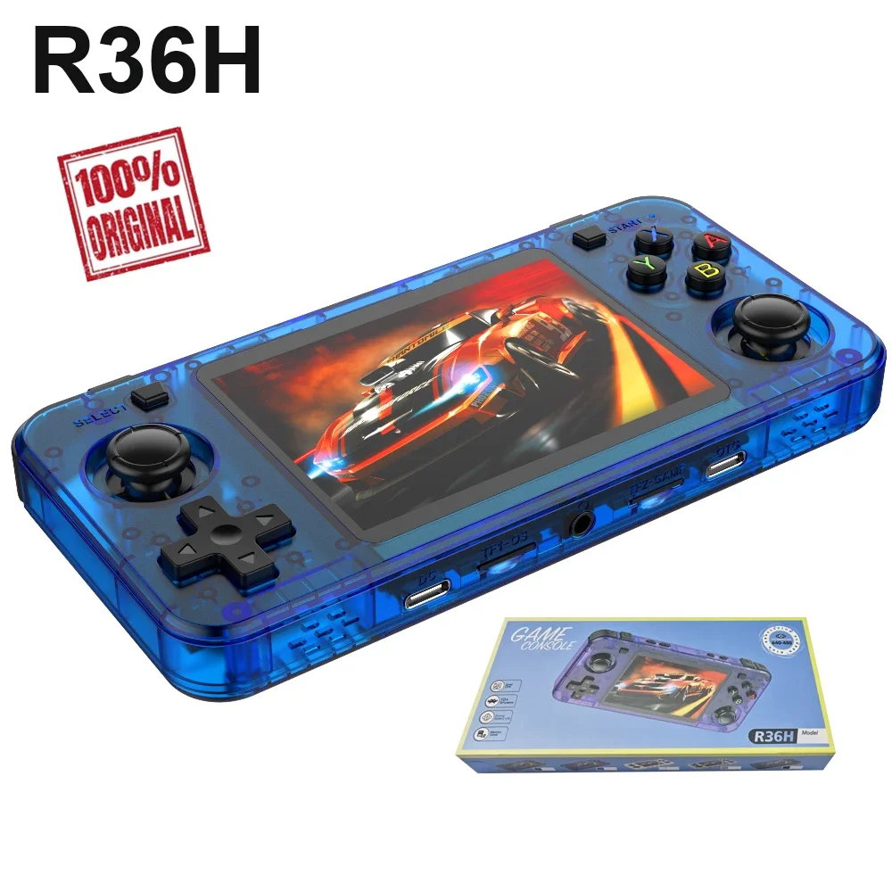 BOYHOM R36H Dual-RAM & Genuine Linux ARKOS Retro Handheld Classic Game Consoles 3.5 inch IPS Screen Portable Video Player - Image 13