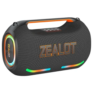 ZEALOT ZE41 Bluetooth Speaker, 300W RMS Peak 400W, High Volume Deep Bass, 48000mAh Battery, RGB Light, Waterproof - Thumbnail Image 7