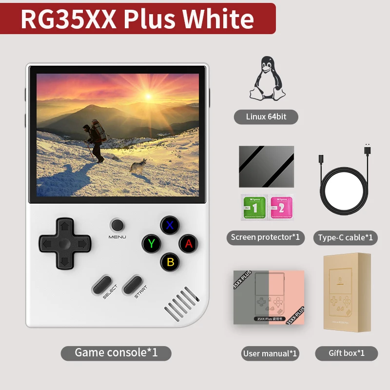 ANBERNIC RG40XXV & RG35XX Plus Retro Handheld Game Console 640*480 IPS Screen Linux 64-bit 5000Games Support WIFI,Bluetooth,HDMI - Image 15