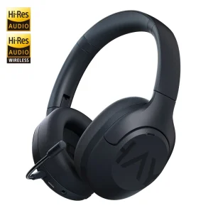 HAYLOU S30 Wireless Bluetooth 5.4 Headphones 43dB Adaptive Noise Cancelling Headsets 40mm Driver 80H Playtime Earphones - Thumbnail Image 8