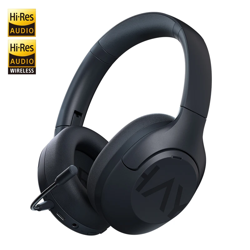 HAYLOU S30 Wireless Bluetooth 5.4 Headphones 43dB Adaptive Noise Cancelling Headsets 40mm Driver 80H Playtime Earphones - Image 8