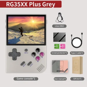 ANBERNIC RG40XXV & RG35XX Plus Retro Handheld Game Console 640*480 IPS Screen Linux 64-bit 5000Games Support WIFI,Bluetooth,HDMI - Thumbnail Image 16