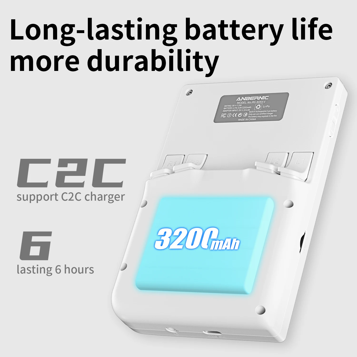 ANBERNIC RG40XXV & RG35XX Plus Retro Handheld Game Console 640*480 IPS Screen Linux 64-bit 5000Games Support WIFI,Bluetooth,HDMI - Image 8