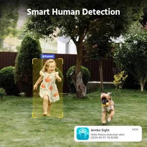 ANNKE Wireless Security Camera System 4CH NVR 4MP Dual Lens WiFi6 Outdoor CCTV Kit Home Surveillance with Alexa - Thumbnail Image 5