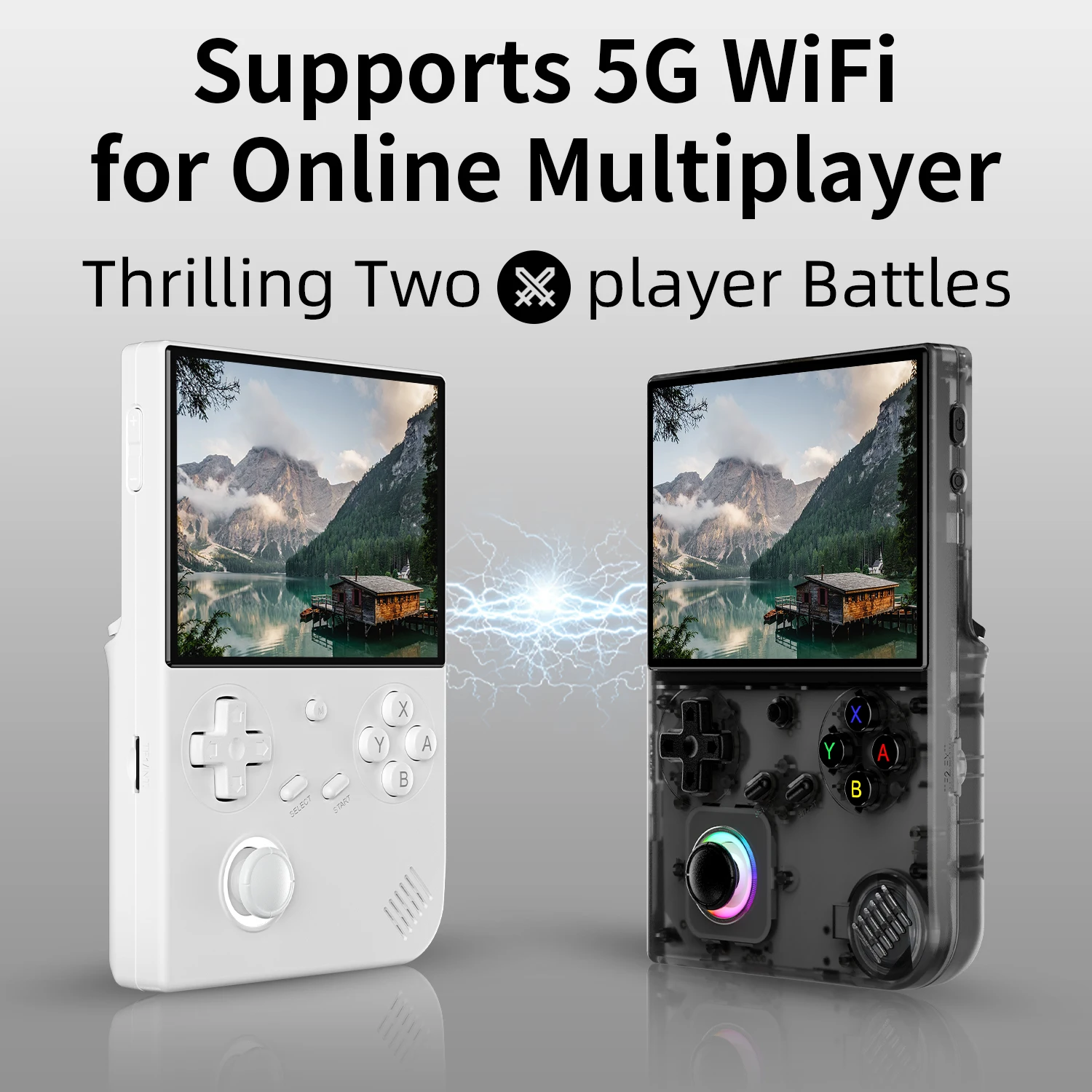 ANBERNIC RG40XXV & RG35XX Plus Retro Handheld Game Console 640*480 IPS Screen Linux 64-bit 5000Games Support WIFI,Bluetooth,HDMI - Image 6